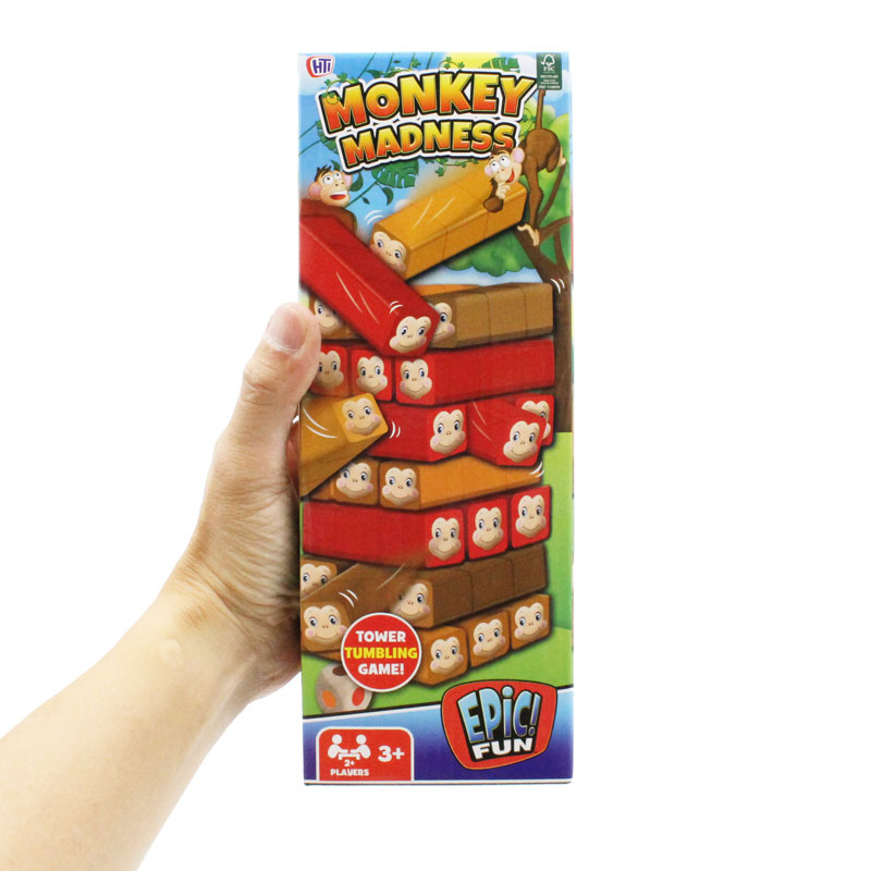 Monkey Rutt Đồ Chơi Rút Gỗ Monkey Madness - Epic Fun 1375952 - FAHASA.COM