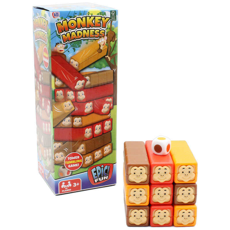 Monkey Rutt Đồ Chơi Rút Gỗ Monkey Madness - Epic Fun 1375952 - FAHASA.COM