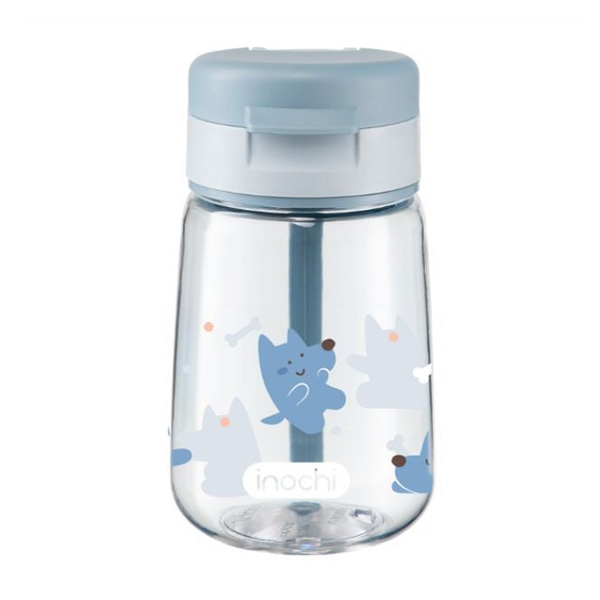 Bình Nước Trẻ Em Goki Hero 350 ml - Inochi HIN.BIGH.0350 - Màu Xanh Nhạt