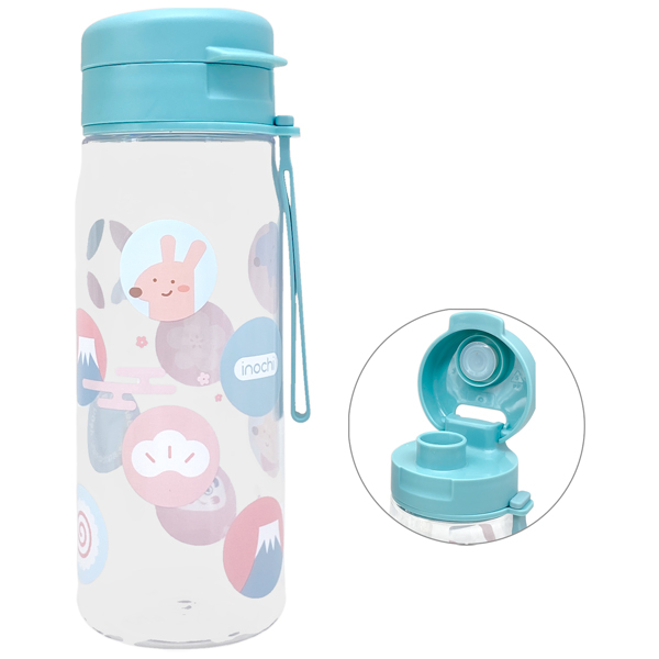 Bình Nước Kita Fami 500 ml - Inochi HIN.BIKF.0500 - Màu Xanh Ngọc