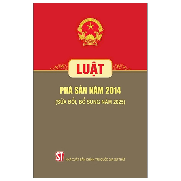 Sách Luật Phá Sản Năm 2014 (Sửa Đổi, Bổ Sung Năm 2025) - Sun