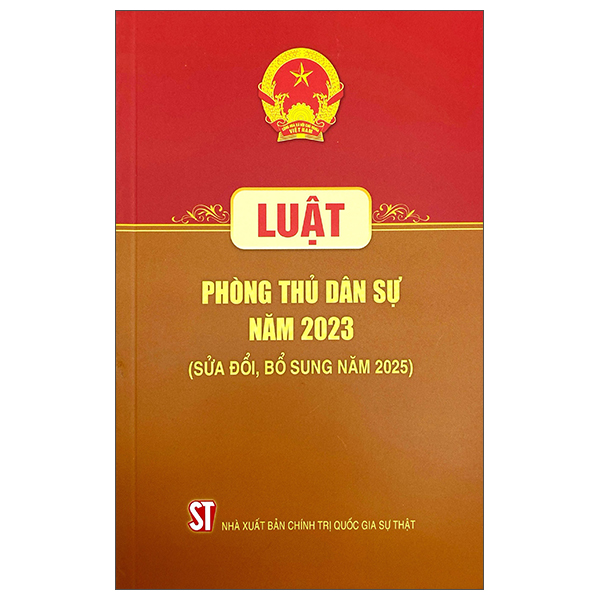 Sách Luật Phòng Thủ Dân Sự Năm 2023 (Sửa Đổi, Bổ Sung Năm 2025) - Sun