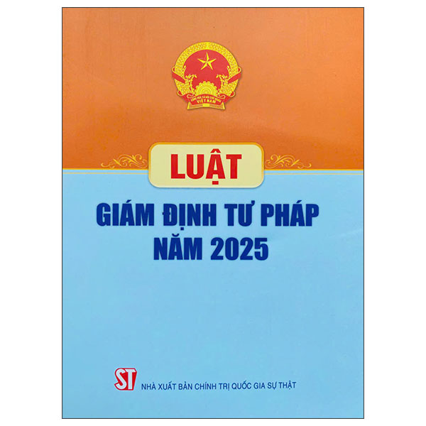 Sách Luật Giám Định Tư Pháp Năm 2025 - Quốc Nam