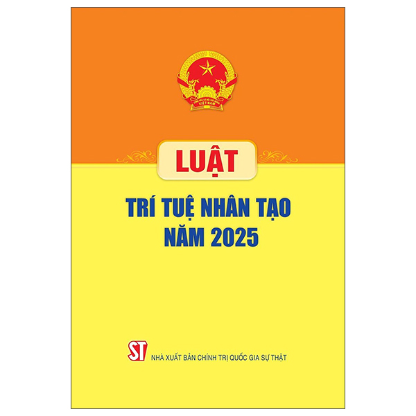 Sách Luật Trí Tuệ Nhân Tạo Năm 2025 - nhân trí