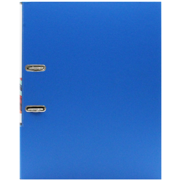 [Phiên chợ sách cũ] Bìa Còng F4 90 mm - Flexoffice FO-BC018 - Màu Xanh Dương