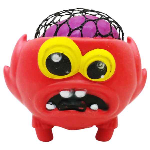 Đồ Chơi Bóng Squishy Giảm Stress 6328 (ST-213) - Ultrarare Brainboom - Mẫu 12 - Màu Đỏ