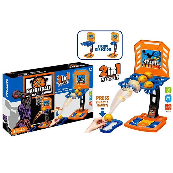 Đồ Chơi Bóng Rổ Mini 2 In 1 - Basketball Sport 9251 (1297) - FAHASA.COM