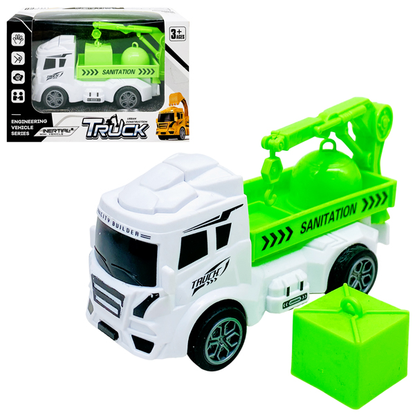 Đồ Chơi Mô Hình Xe Dọn Vệ Sinh Môi Trường - Chạy Trớn - 9411 (GX-HW-011)