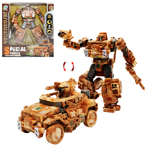 Đồ Chơi Chiến Binh Robot Biến Hình Xe Quân Sự Thiết Giáp - Shunqirun 6754 (169-89) - Mẫu 2