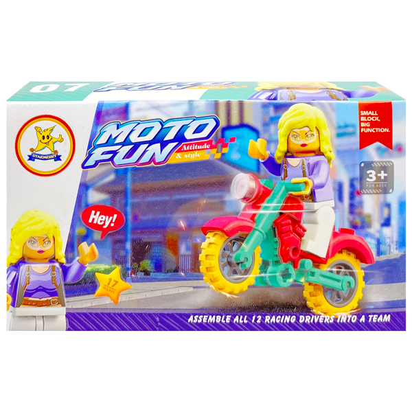 Đồ Chơi Lắp Ráp Những Anh Hùng Xa Lộ - Starmerry 6846 (SM502B) - Mẫu 1