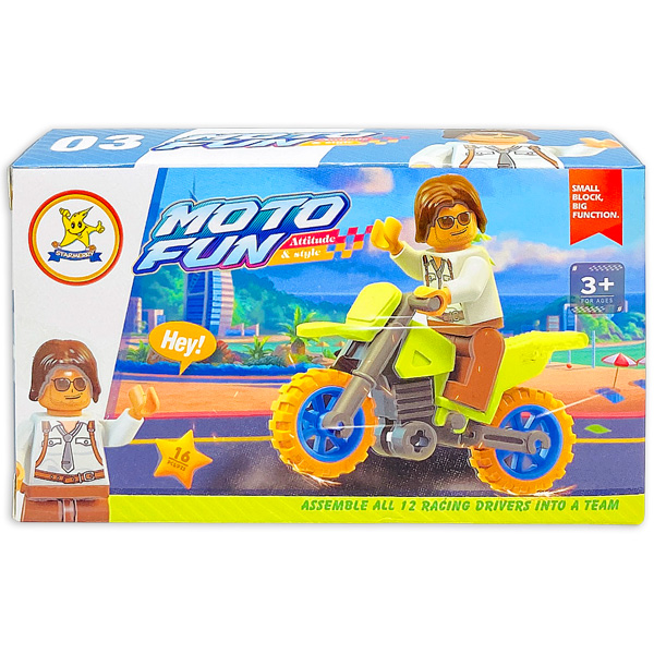Đồ Chơi Lắp Ráp Những Anh Hùng Xa Lộ - Starmerry 6846 (SM502B) - Mẫu 9