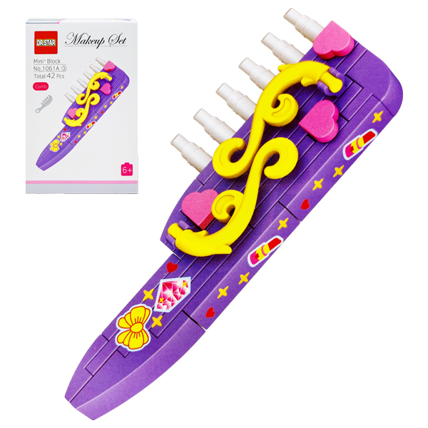 Đồ Chơi Lắp Ráp Bộ Mỹ Phẩm Chanh Sảng - Dr.Star 1061A (42 Mảnh Ghép) - Comb