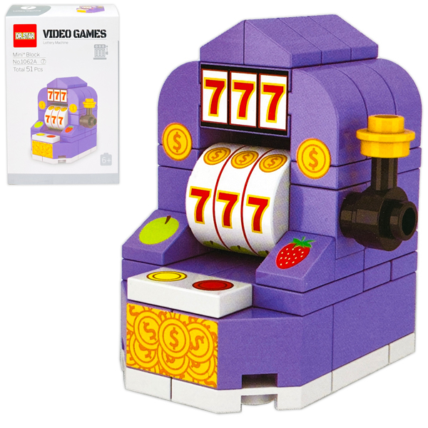 Đồ Chơi Lắp Ráp Những Bộ Máy Chơi Game Huyền Thoại - Dr.Star 1062A (51 Mảnh Ghép) - Lottery Machine