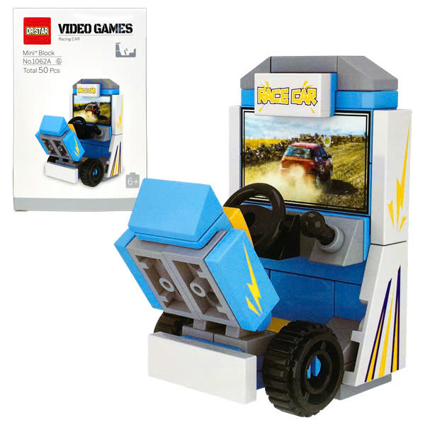 Đồ Chơi Lắp Ráp Những Bộ Máy Chơi Game Huyền Thoại - Dr.Star 1062A (50 Mảnh Ghép) - Racing Car
