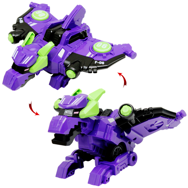 Đồ Chơi Máy Bay Đụng Biến Hình Khủng Long - Kingdom Toys 7478 (2205A) - Mẫu 1