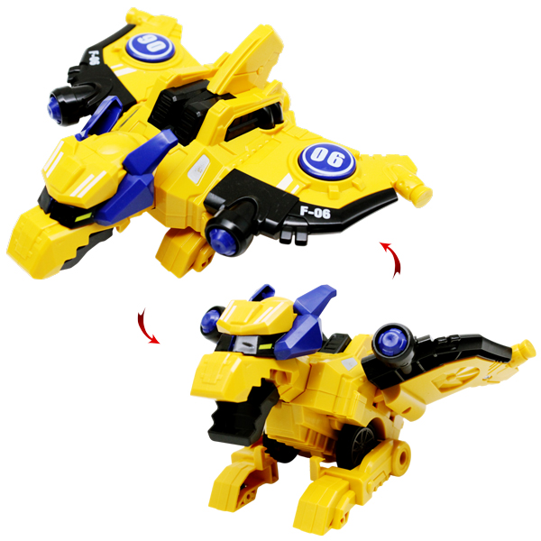 Đồ Chơi Máy Bay Đụng Biến Hình Khủng Long - Kingdom Toys 7478 (2205A) - Mẫu 2