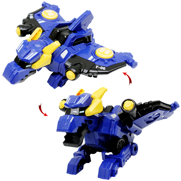 Đồ Chơi Máy Bay Đụng Biến Hình Khủng Long - Kingdom Toys 7478 (2205A) - Mẫu 3