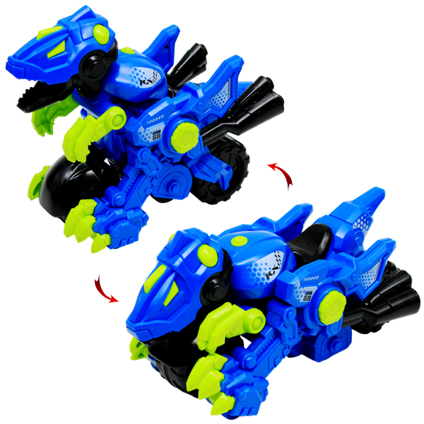 Đồ Chơi Mô Tô Đụng Biến Hình Khủng Long - Kingdom Toys 7485 (2206A) - Mẫu 1