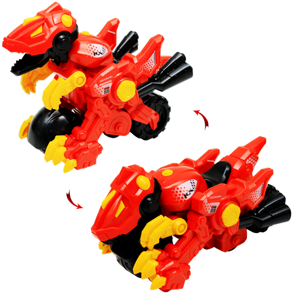 Đồ Chơi Mô Tô Đụng Biến Hình Khủng Long - Kingdom Toys 7485 (2206A) - Mẫu 3