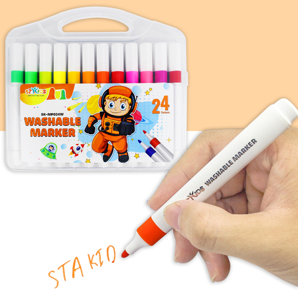 Hộp 24 Bút Dạ Xóa Được - Stakids MP024W