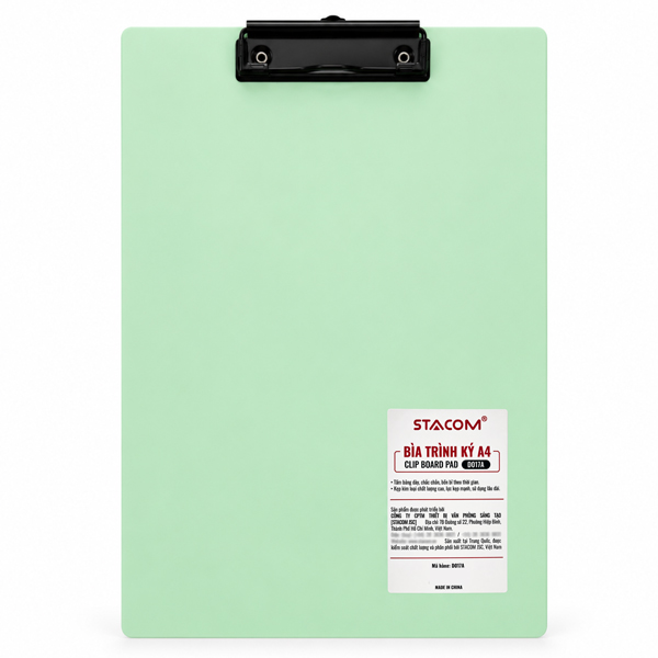 Bìa Trình Ký 1 Mặt A4 - Stacom D017A