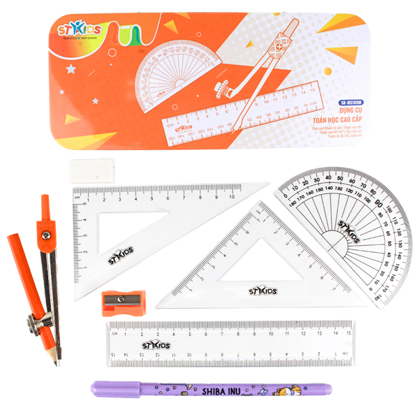 Bộ Dụng Cụ Học Tập 9 Món - Stakids SK-MS109M