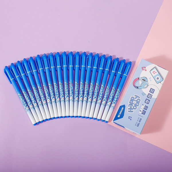 Hộp 20 Bút Gel Happy Obby 0.5 mm - Thiên Long GEL-056 - Mực Xanh