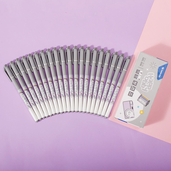 Hộp 20 Bút Gel Happy Obby 0.5 mm - Thiên Long GEL-056 - Mực Đen