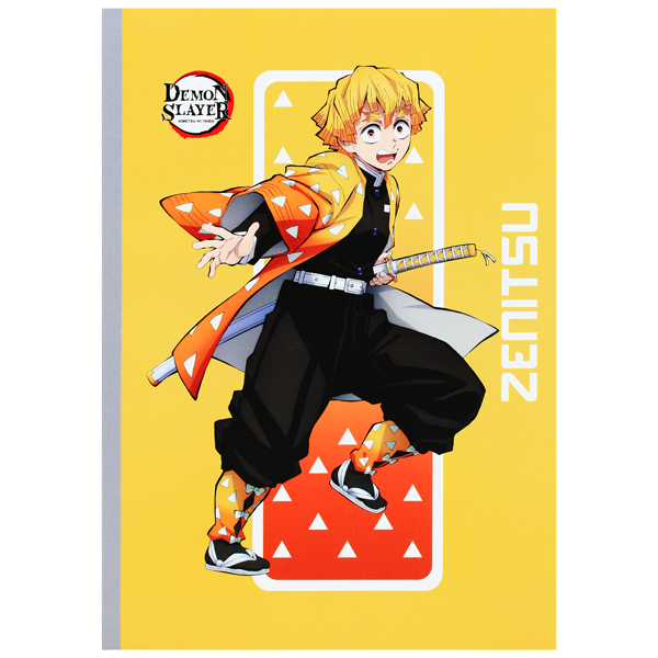 Tập Dán Gáy Demon Slayer - Kẻ Ngang - 80 Trang 70gsm - Thiên Long NB-107/DS - Zenitsu