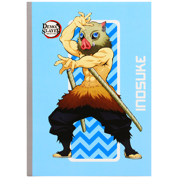 Tập Dán Gáy Demon Slayer - Kẻ Ngang - 80 Trang 70gsm - Thiên Long NB-107/DS - Inosuke