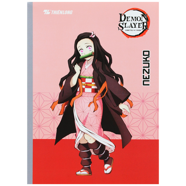 Tập Dán Gáy Demon Slayer - Kẻ Ngang - 120 Trang 70gsm - Thiên Long NB-108/DS - Nezuko