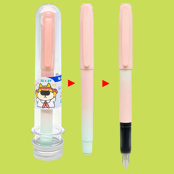 Bút Máy Buddies - Thiên Long FTC-016 - Màu Hồng