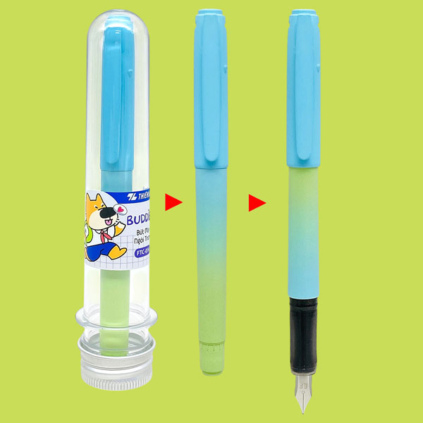 Bút Máy Buddies - Thiên Long FTC-016 - Màu Xanh