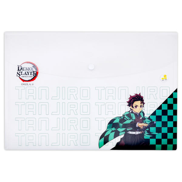 Bìa Nút A4 - Thanh Gươm Diệt Quỷ - Thiên Long CBF-008/DS - Màu Xanh Lá