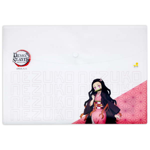 Bìa Nút A4 - Thanh Gươm Diệt Quỷ - Thiên Long CBF-008/DS - Màu Hồng