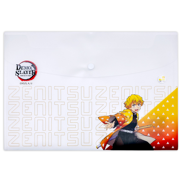 Bìa Nút A4 - Thanh Gươm Diệt Quỷ - Thiên Long CBF-008/DS - Màu Cam