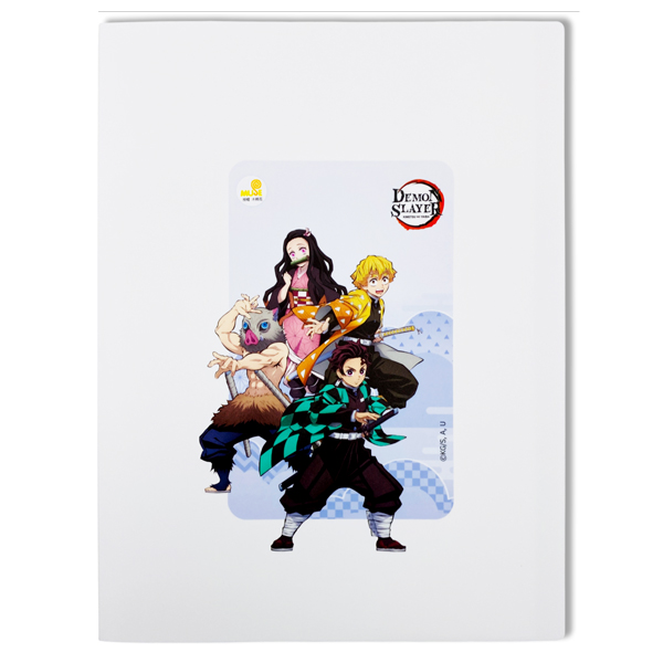 Bìa 30 Lá A4 - Thanh Gươm Diệt Quỷ - Thiên Long DB-012/DS - Màu Trắng