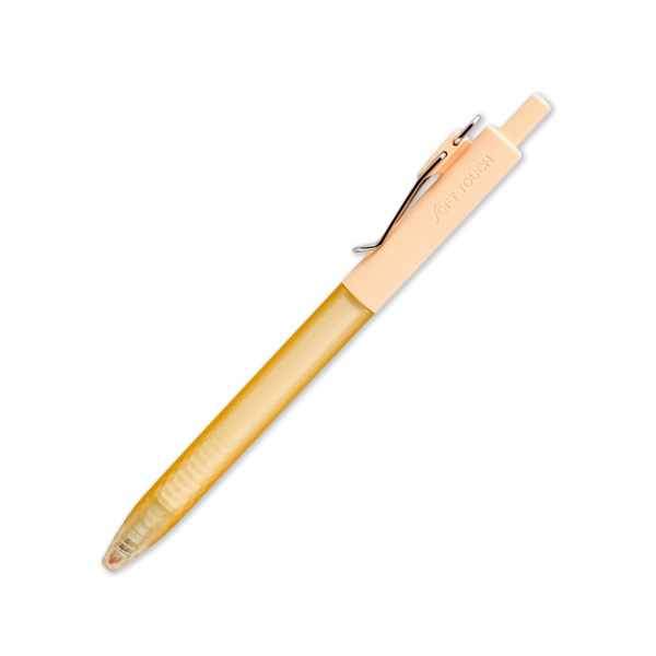 Bút Gel Soft Touch 0.5 mm - Thiên Long GEL-070 - Mực Xanh - Thân Màu Cam