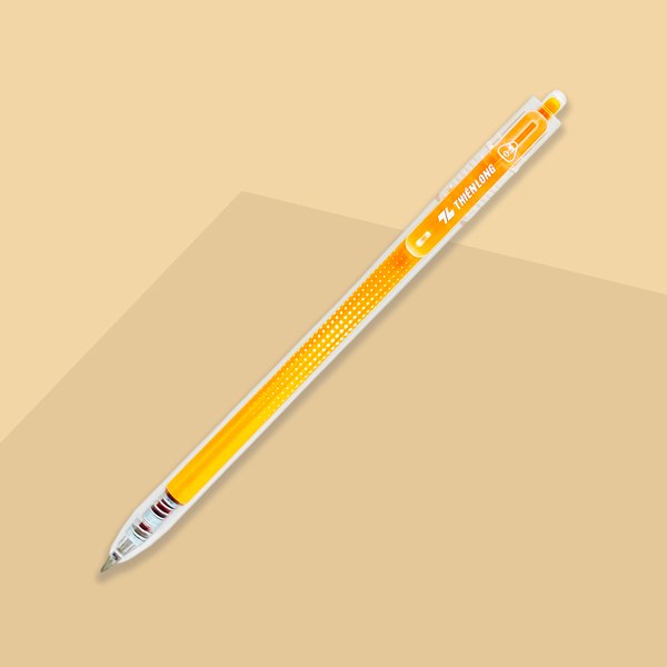 Bút Gel Colochi 0.5 mm - Thiên Long Gel-050/PLUS - Mực Cam