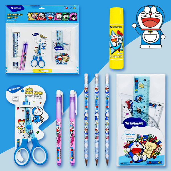 Bộ Học Cụ Học Tập Doraemon - Thiên Long BTS-025/DO