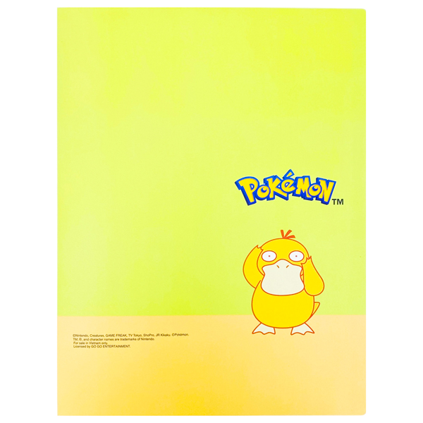 Bìa 30 Lá Pokemon A4 - Thiên Long DB-014/PKM - Psyduck