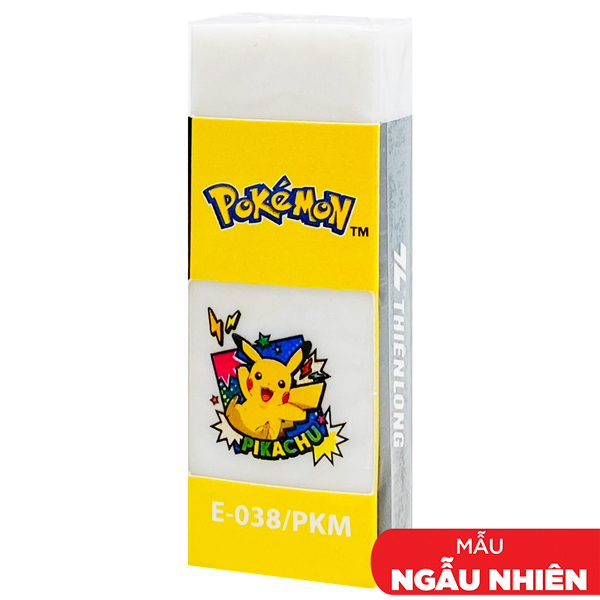 Gôm Tẩy - Pokemon E-038/PKM (Mẫu Bao Bì Giao Ngẫu Nhiên)