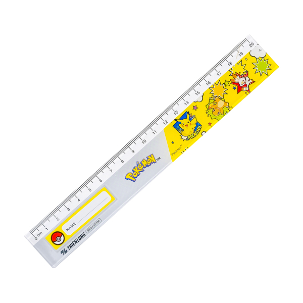 Thước Kẻ Pokemon 20 cm - Pokemon SR-039/PKM
