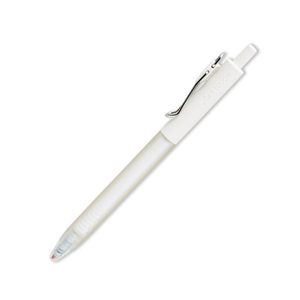 Bút Gel Soft Touch 0.5 mm - Thiên Long GEL-070 - Mực Đen - Thân Màu Kem