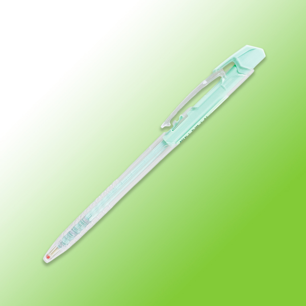 Bút Bi 0.5 mm - Thiên Long TL-109 - Mực Xanh - Ống Mực Xanh Lá
