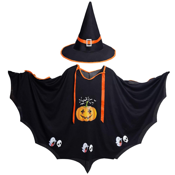 Bộ Áo Choàng Kèm Nón Hóa Trang Halloween