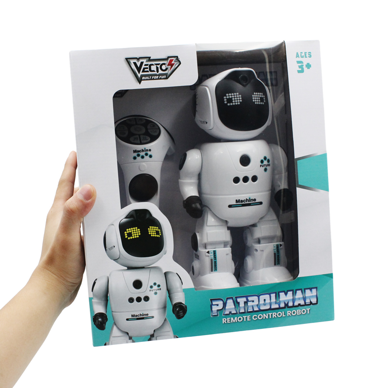 Remote Control Virhuck R2 Rc Smart Robot Đồ Chơi Robot Patrol Man