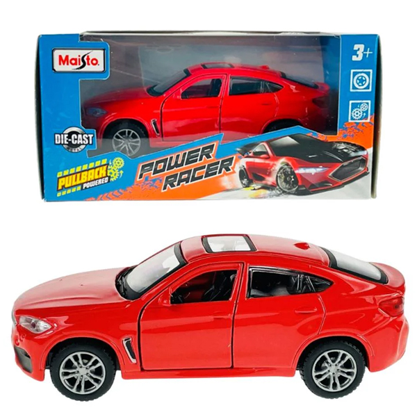 Đồ Chơi Mô Hình Xe Hơi Trớn BMW X6M - Maisto 16941/MT21001 - Màu Đỏ