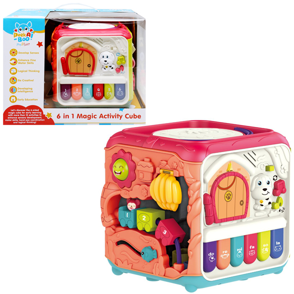 Đồ Chơi Hình Khối 6 Mặt - Peek A Boo PAB055