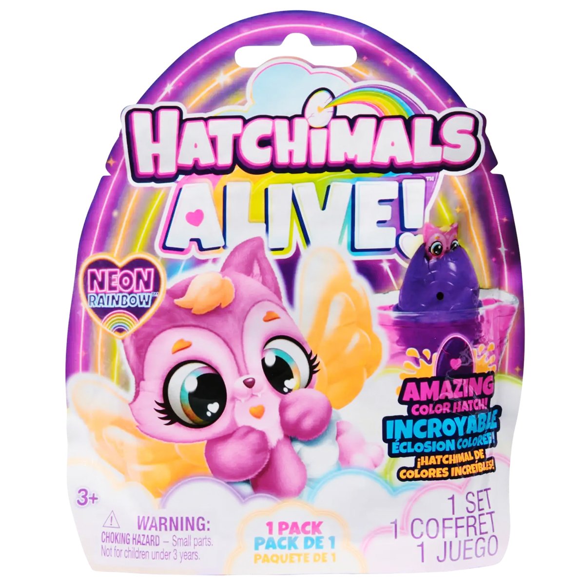 Đồ Chơi Trứng Hatchimals Neon Cầu Vồng Hatchimals 6072752